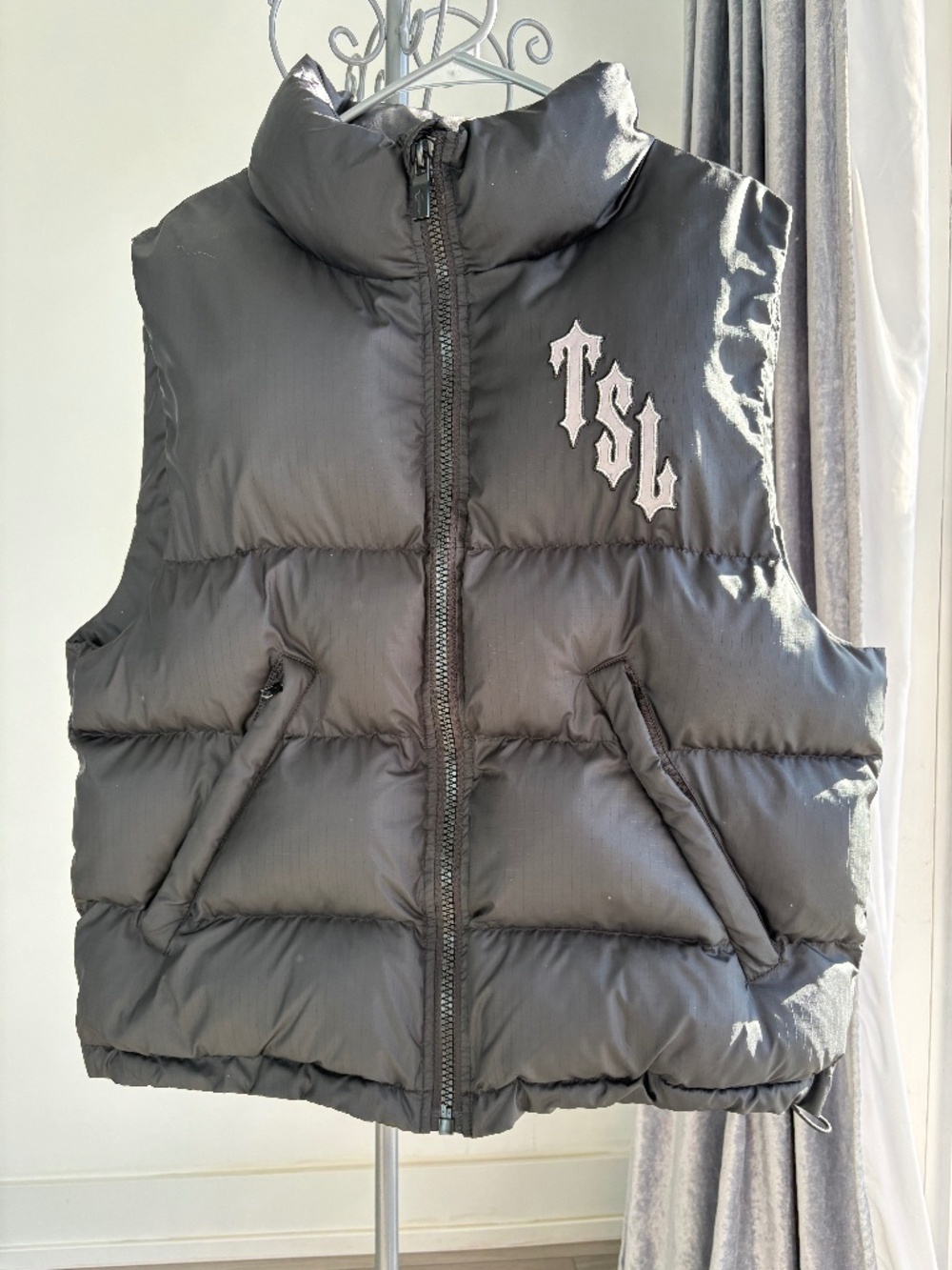 Trapstar London Shooters Black Puffer Vest